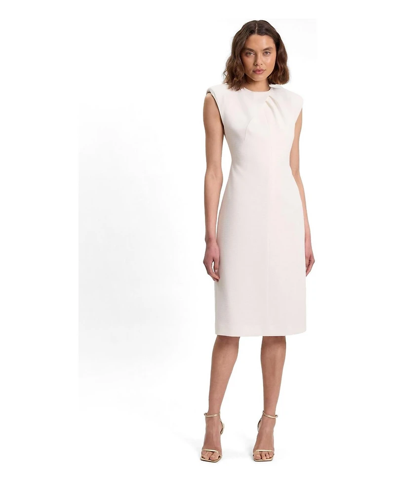 Karen Millen Women's Sleeveless Pencil Midi Dress