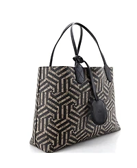 Pre-Owned Gucci Medium Reversible Tote Caleido Gg Print Leather