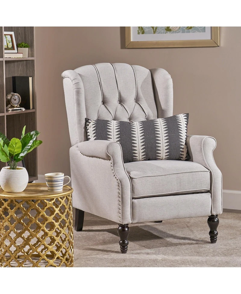 Streamdale Furniture Tufted Fabric Arm Chair Recliner