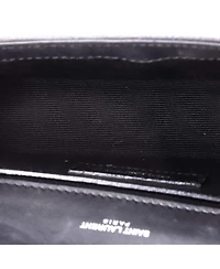 Pre-Owned Saint Laurent Small Classic Monogram Crossbody Bag Grainy Patent