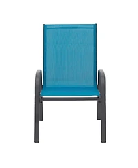 Streamdale Furniture 8-Piece Breathable Textilene Outdoor Patio Chair Set