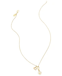Coach White Collectible Signature C Heart Jewelry Charm