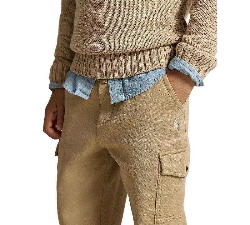 Polo Ralph Lauren Boys' 8-20 Fleece Cargo Jogger Pant