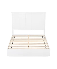 Streamdale Furniture Stylish Queen Size Solid Wood Bed Frame 600lbs Capacity
