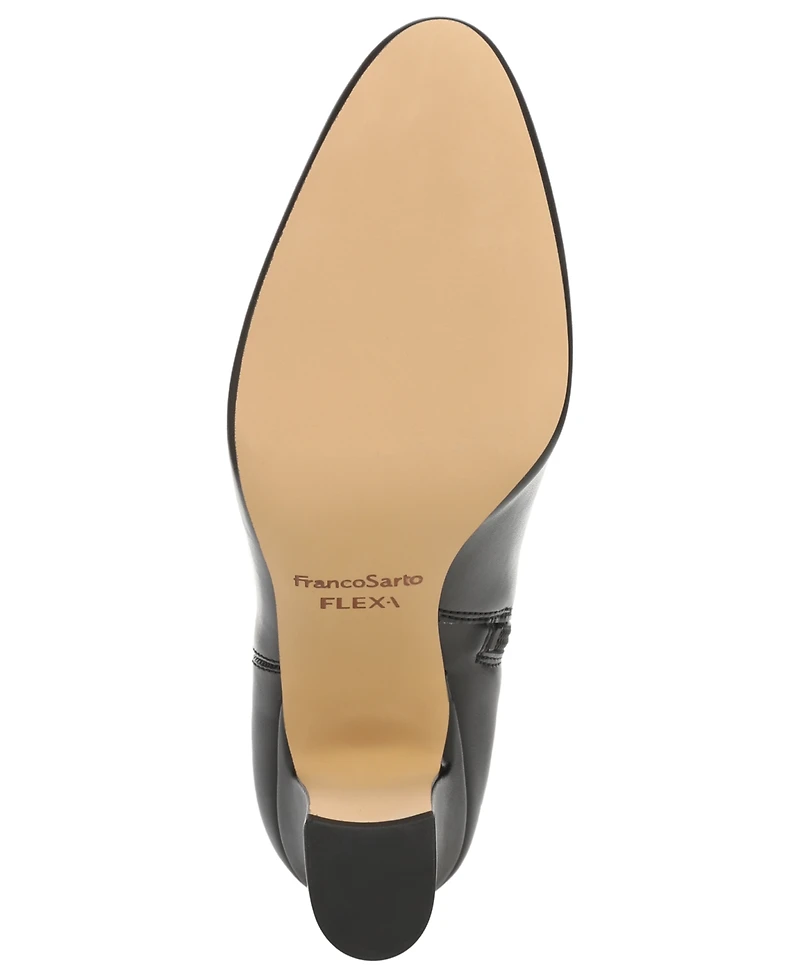 Franco Sarto Women's Flexa Joicy Round Toe Zip Tall Boots