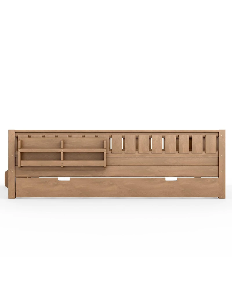 Streamdale Furniture with Bookshelves Staircase Safety Rails and Trundle