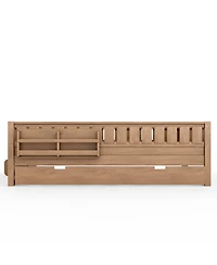 Streamdale Furniture with Bookshelves Staircase Safety Rails and Trundle