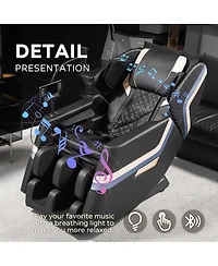 Streamdale Furniture Zero Gravity Full Body Massage Chair Recliner with Heat and Air Pressure