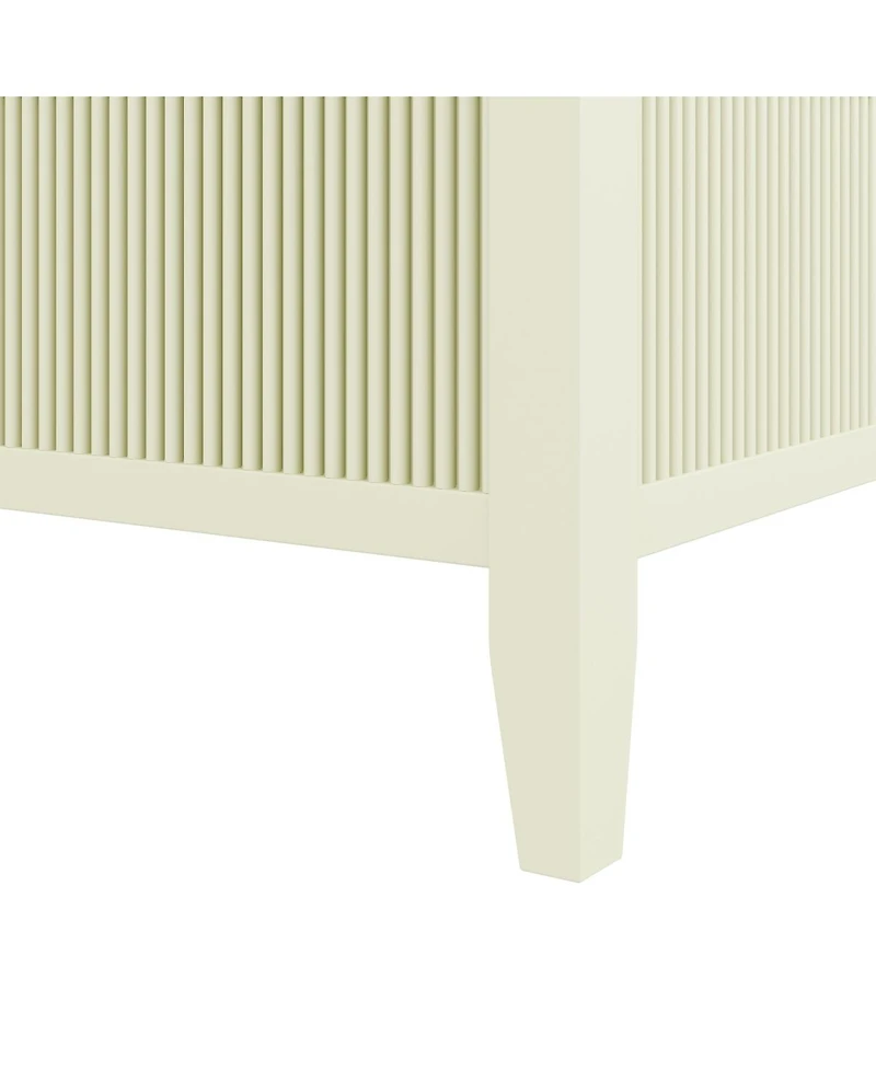 Streamdale Furniture Queen size Wooden Canopy Platform Bed with Support Slats