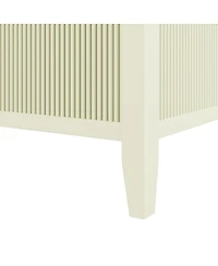 Streamdale Furniture Queen size Wooden Canopy Platform Bed with Support Slats