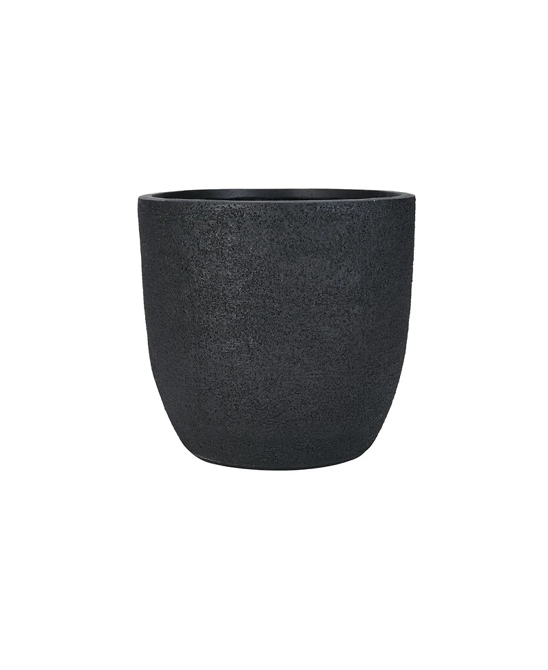 Streamdale Furniture 3-Piece Lightweight Matte Mgo Round Planter Set with Drainage Holes