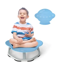 Gouun Kids Sensory Swivel Chair with 360-Degree Spinning and Non-Slip Metal Base