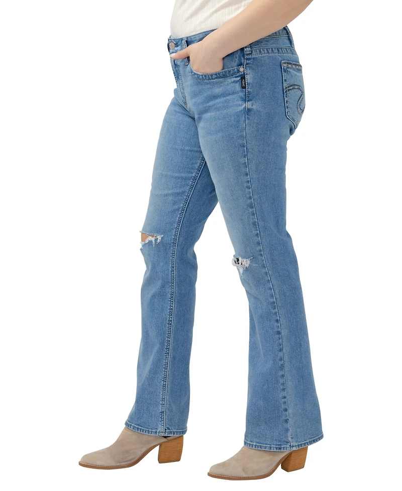 Silver Jeans Co. Plus Suki Mid-Rise