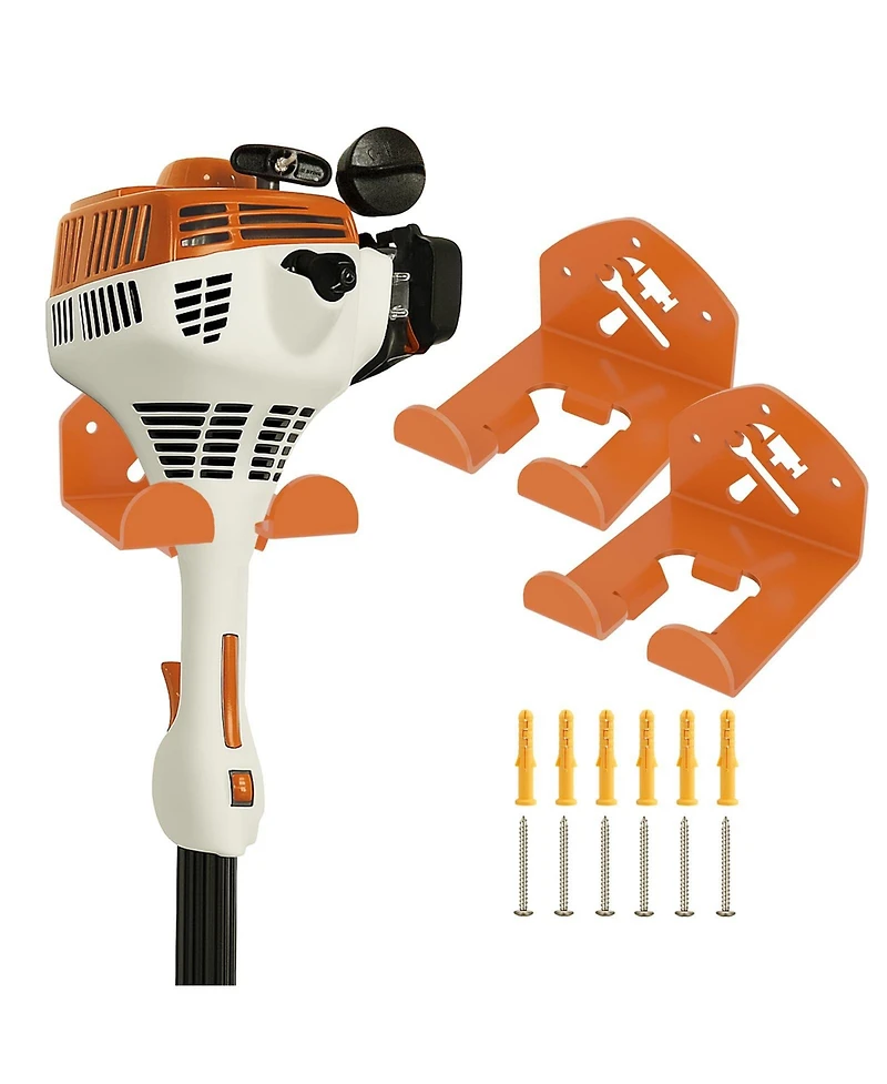 Xdovet Weed eater holder Trimmer Rack Tool Hanger 2 Pack