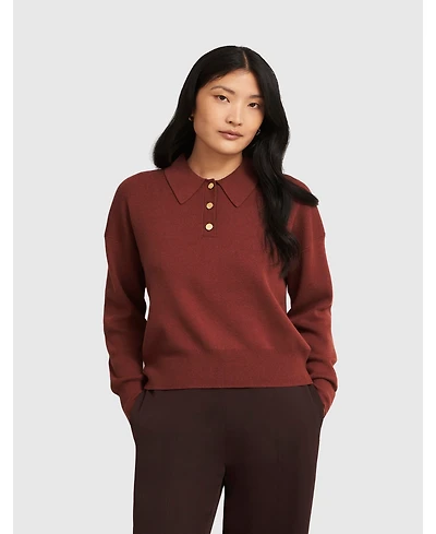 Hobbs London Women's Connie Polo Sweater