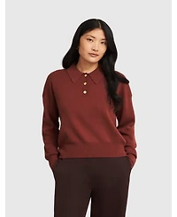 Hobbs London Women's Connie Polo Sweater