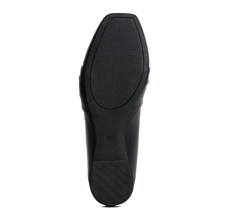 Denali Recycled Faux Leather Flat Loafers Women