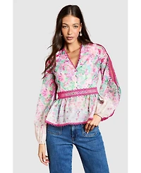 Coast Women's Organza V-Neck Tops