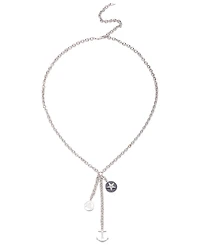 Lauren Ralph Lauren Sterling Silver Y- Shaped Drop Necklace