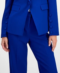 Tahari Asl Women's Single-Button Peak-Lapel Blazer