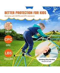 Vevor Climbing Dome Geometric Dome Climber with Hammock Swing Jungle Gym
