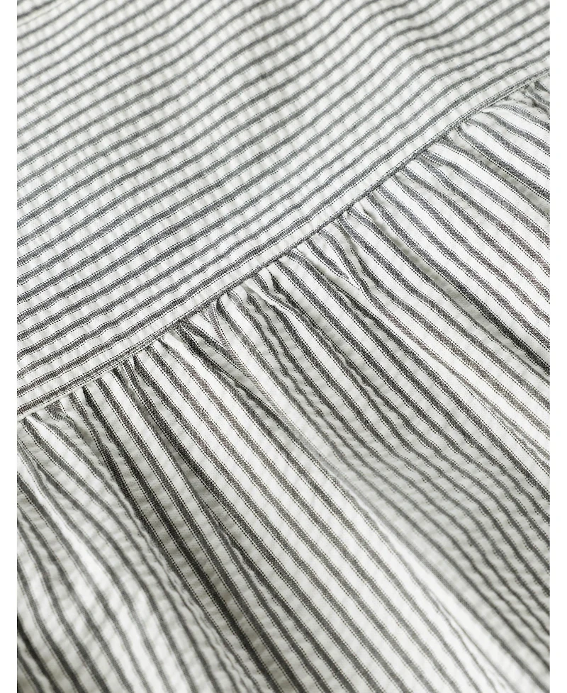 Whistles Women's Seersucker Stripe Shirt