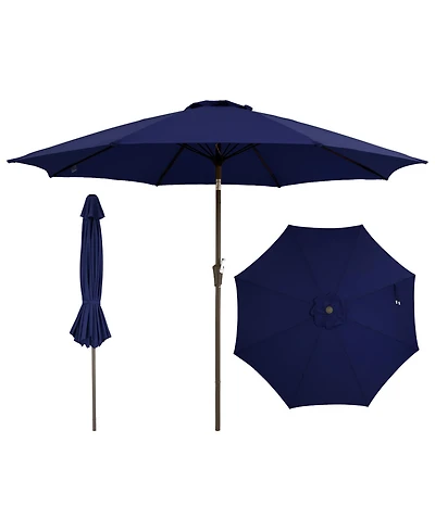 gaomon Garden Backyard 10FEET Outdoor Patio Market Table Umbrella for Deck and Poolside