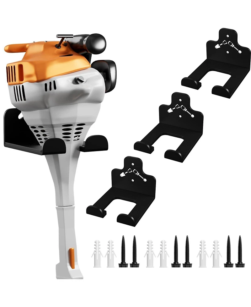 Xdovet String Trimmer Rack Garden Tool Hanger Wall Mount