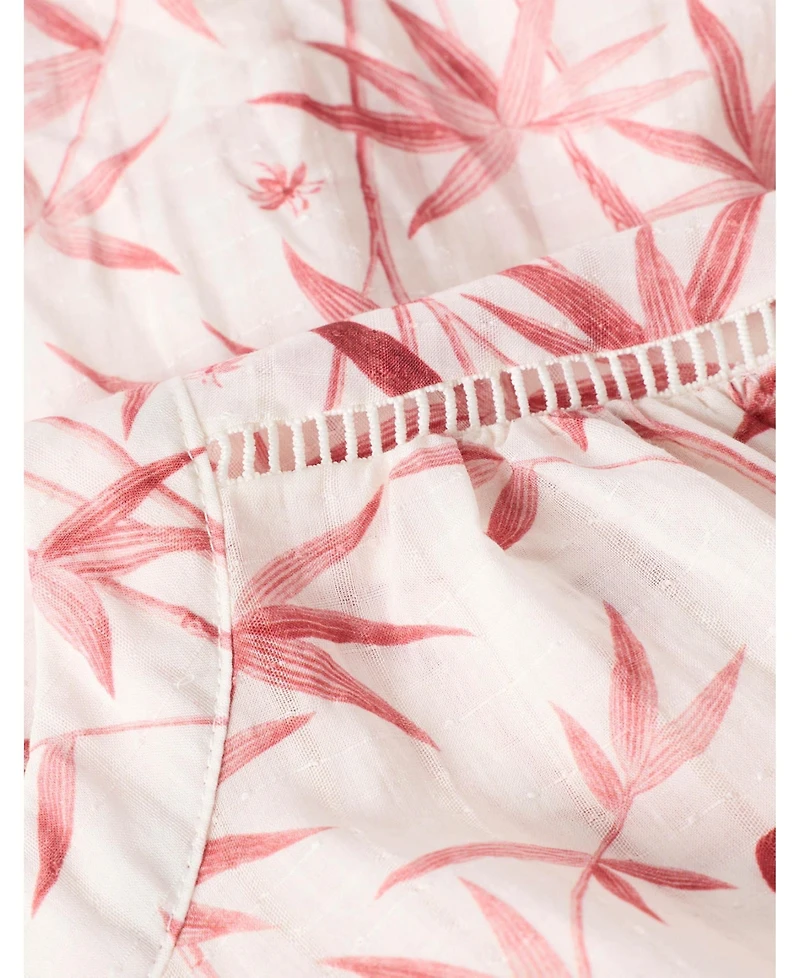 Whistles Women's Tropical Bird Textured Shirt