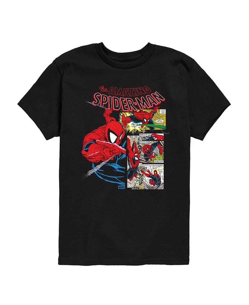 Marvel Spider-Man Comic Book Youth Boys' 8-20 Short-Sleeve Graphic T-Shirt