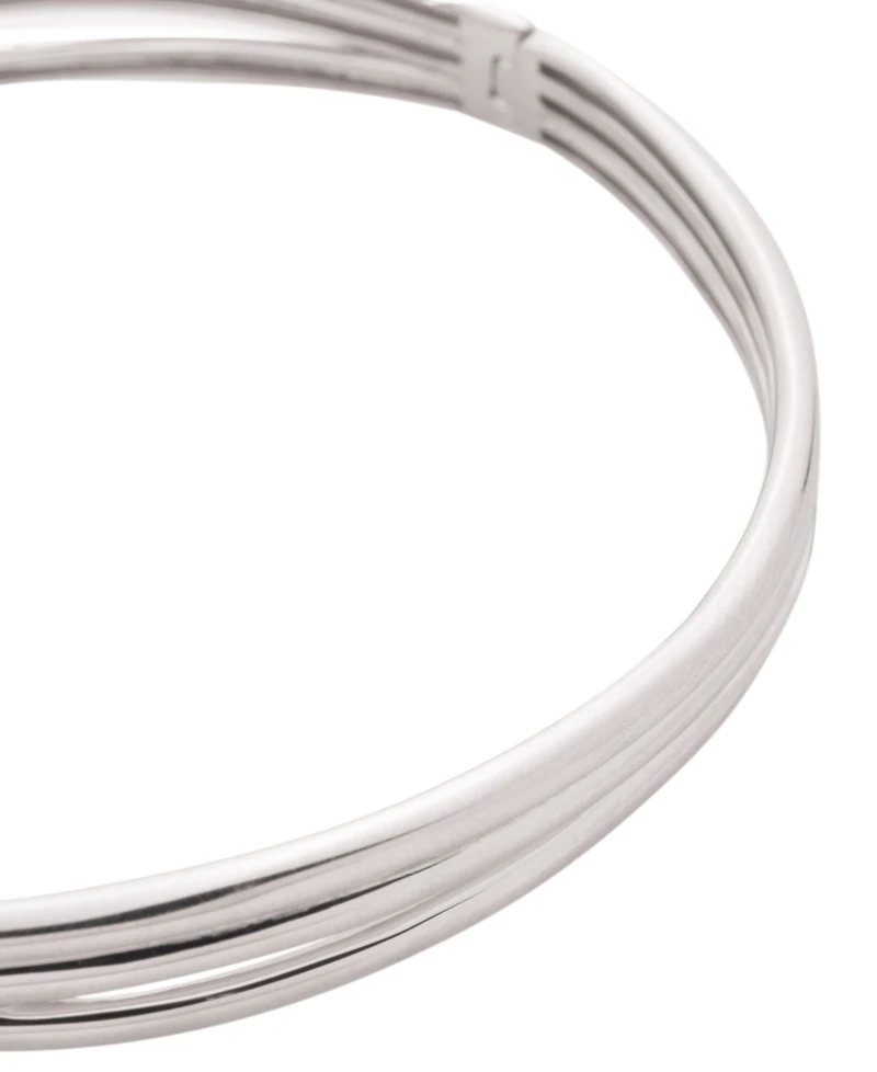 Lauren Ralph Lauren Sterling Silver Rigid Bangle Bracelet