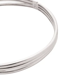 Lauren Ralph Lauren Sterling Silver Rigid Bangle Bracelet