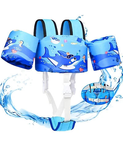 Aofar Swim Vest Floaties Kids Puddle Jumper Arm Wings Beach Pool