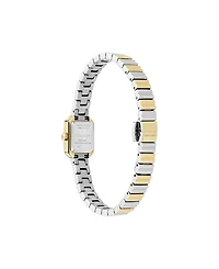 Ferragamo Women's Crystal Petite Two-Tone Stainless Steel Bracelet Watch 15mm x 20mm