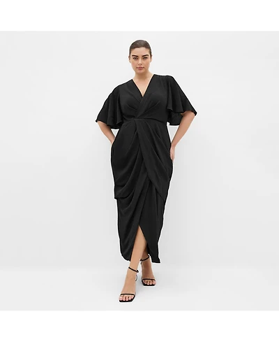City Chic Women's Braelynn Maxi Dress