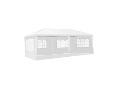 Clihome 10 x 20 Feet Outdoor Party Wedding Canopy Tent with Removable Walls and Carry Bag