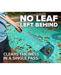 Xdovet Pool Skimmer Net Heavy Duty Reinforced Frame Leaf Raking