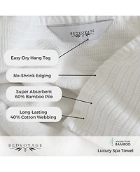 BedVoyage Viscose from Bamboo 6-Piece Spa Bath Towel Set