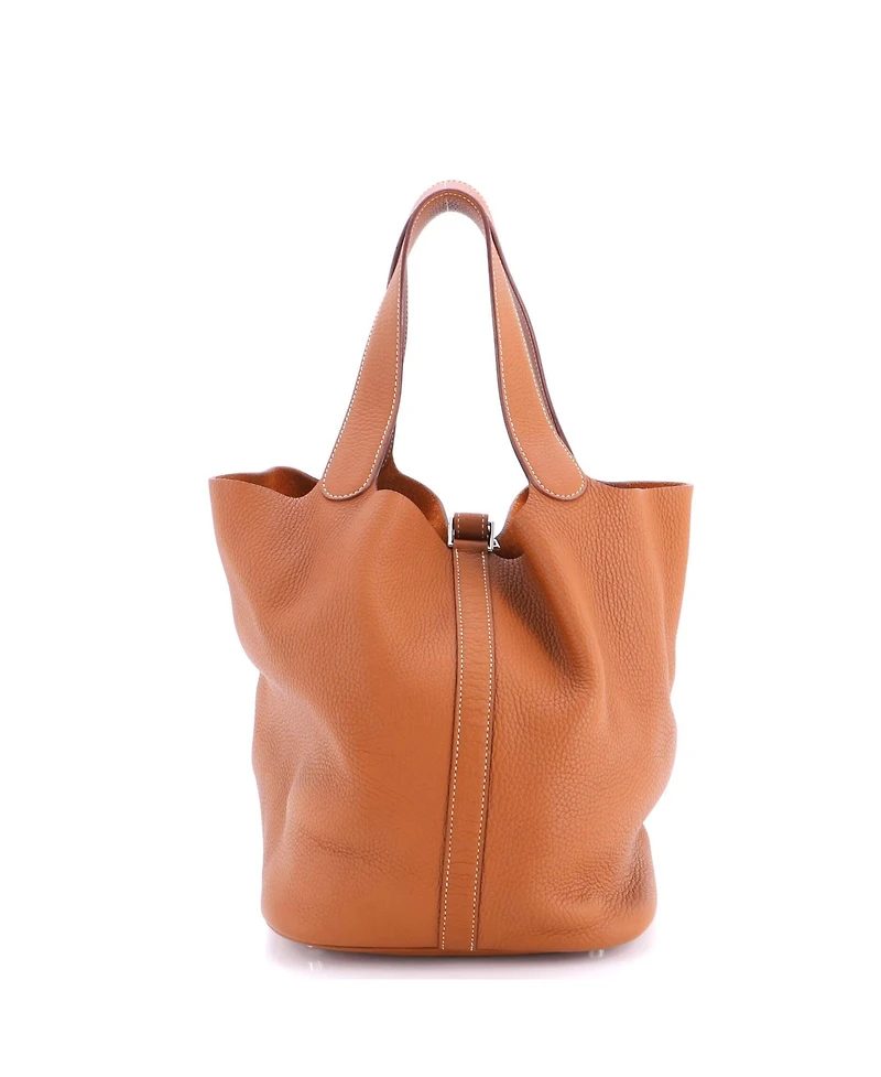 Pre-Owned HERMES Gm Picotin Lock Bag Clemence