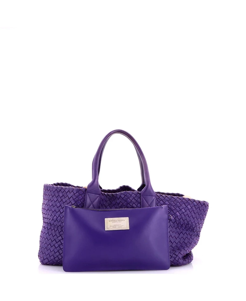 Pre-Owned Bottega Veneta Large Cabat Tote Intrecciato Nappa