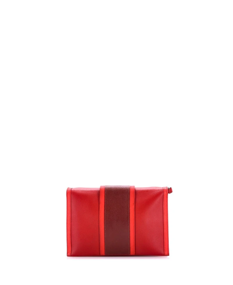Pre-Owned HERMES H Passant Clutch Shoulder Bag Evercolor