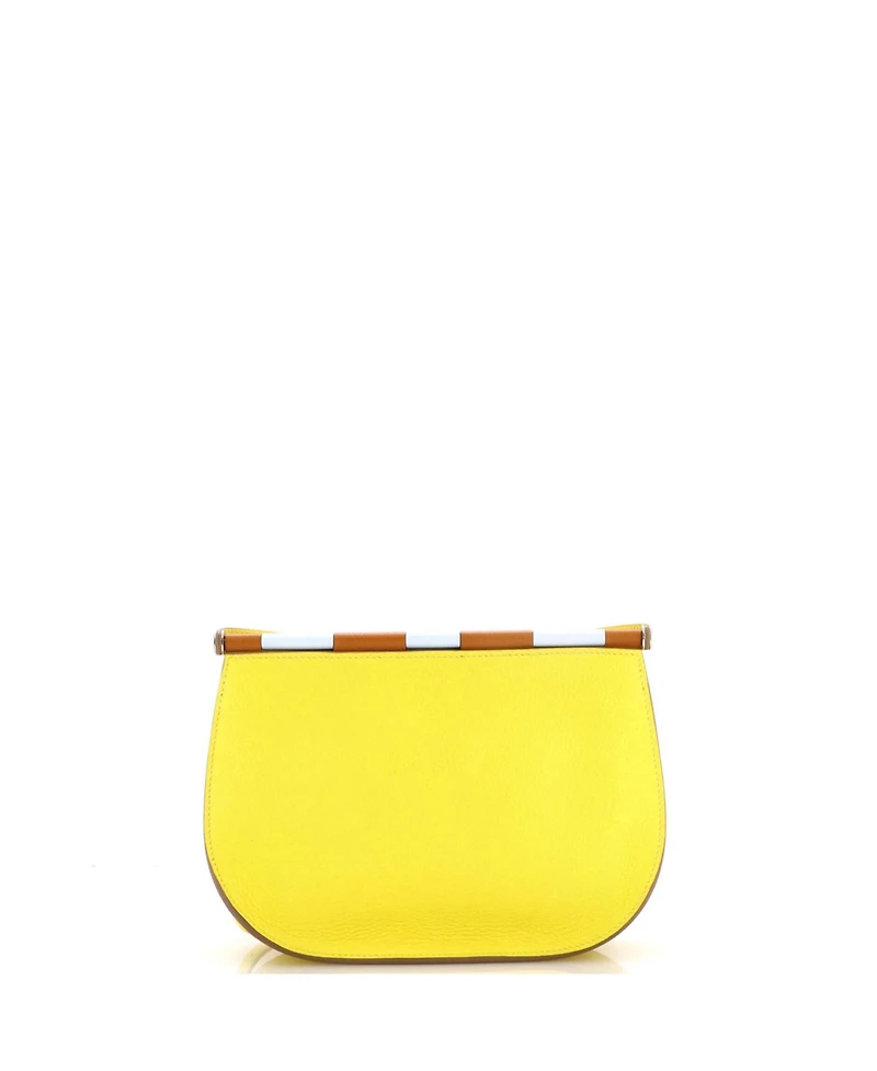 Pre-Owned HERMES 25 Saut Bag Clemence