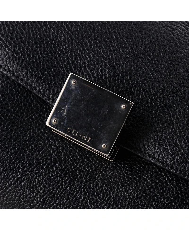Pre-Owned Celine Medium Trapeze Bag Leather