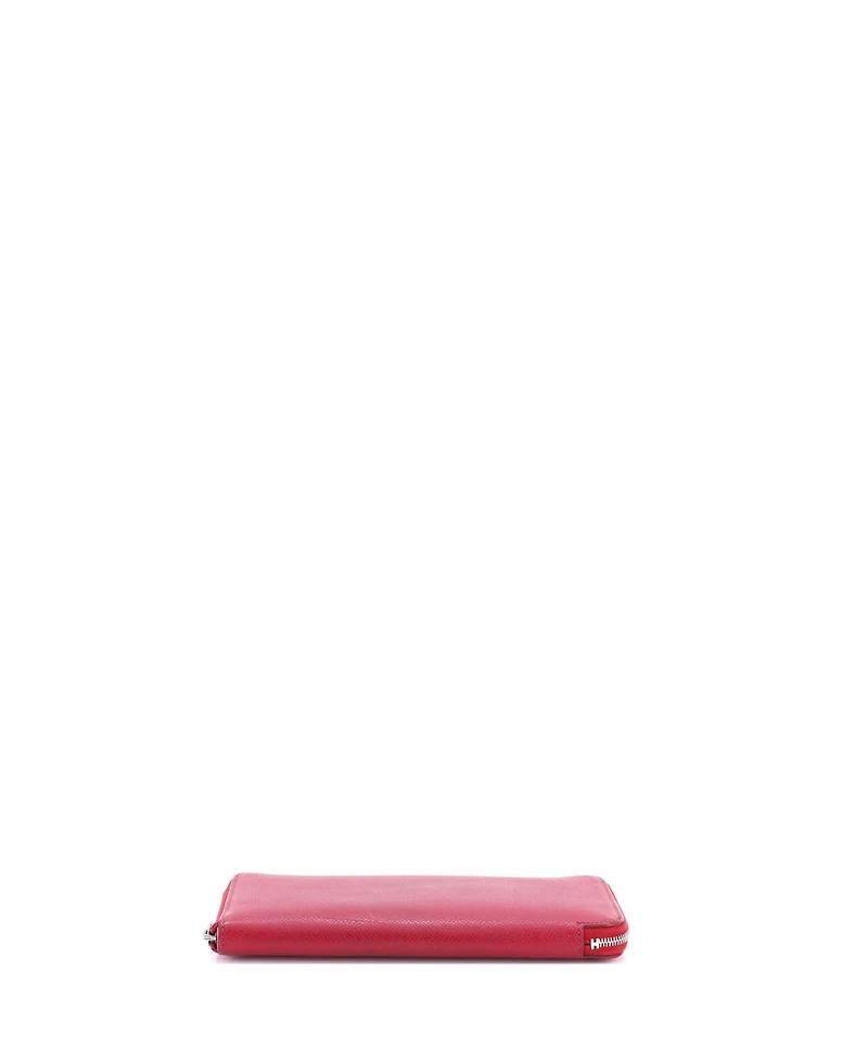 Pre-Owned HERMES Long Azap Zip Around Wallet Silk'in Epsom