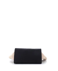 Pre-Owned Celine Small Tricolor Trapeze Bag Leather