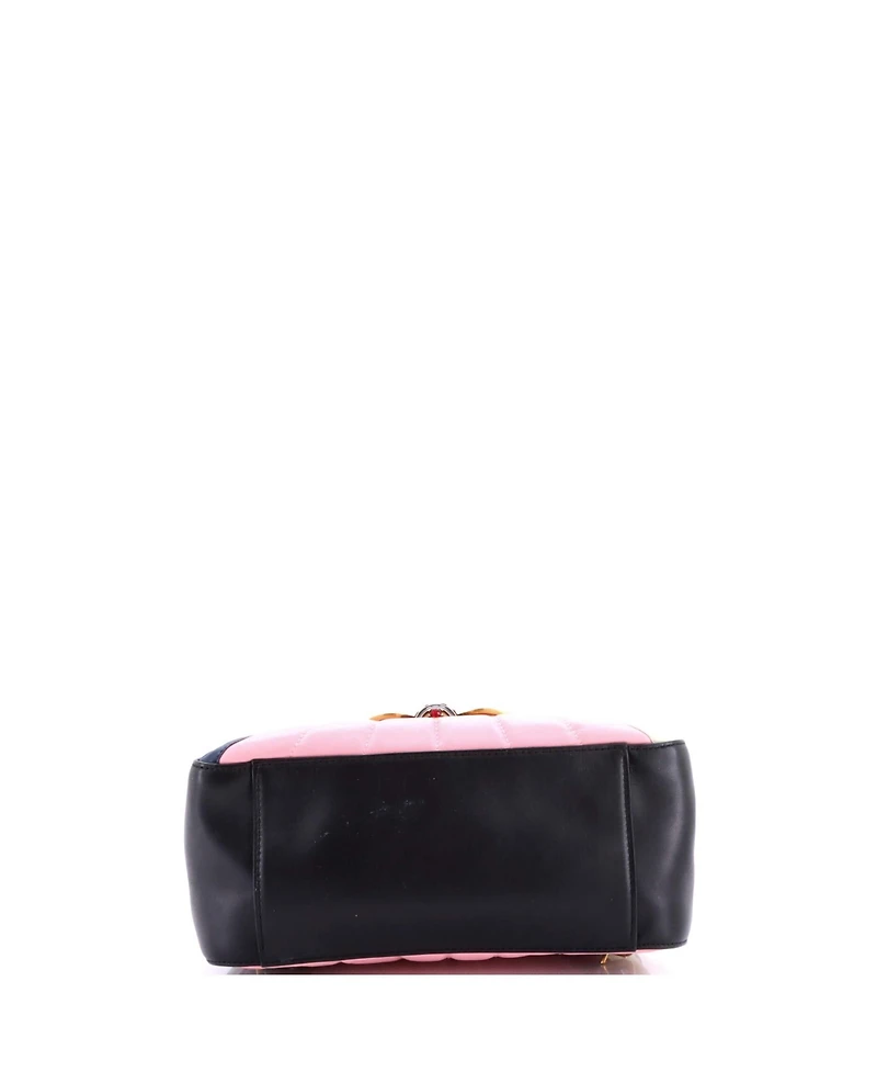 Pre-Owned Gucci Small Queen Margaret Backpack Multicolor Quilted Leather