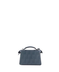 Pre-Owned Fendi Peekaboo ISeeU XCross Bag Zucca Leather