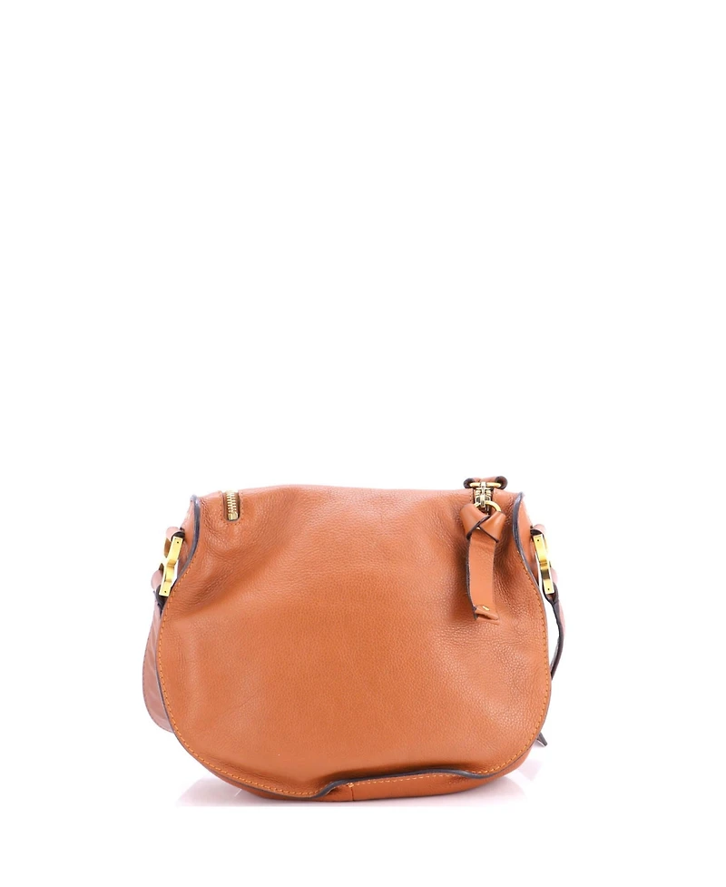 Pre-Owned Chloe Medium Marcie Zip Crossbody Bag Leather