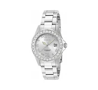 Invicta Women's Pro Diver Quartz Hand Silver Dial Watch