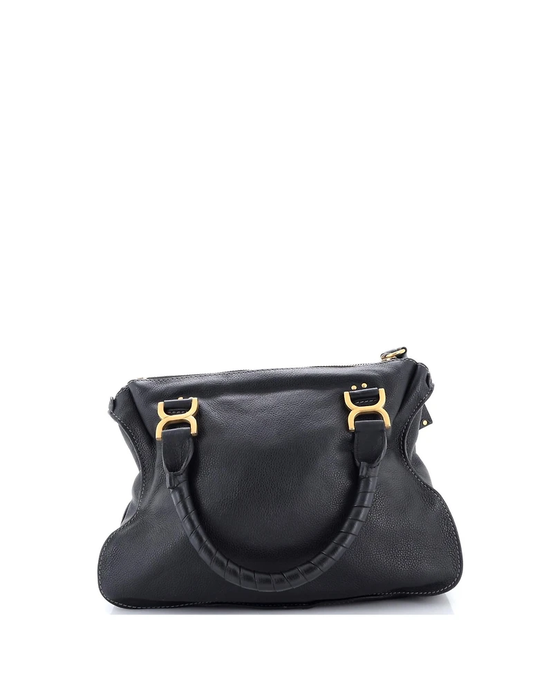Pre-Owned Chloe Medium Marcie Shoulder Bag Leather